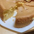 めぐるんです's cooksnap of when they made 米粉のレモンシフォンケーキ（21cm型）.