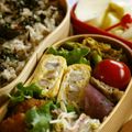 ガメコ's cooksnap of when they made 余ったくずウインナーで卵焼き＠お弁当に.