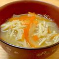 yuka119's cooksnap of when they made 優しい甘み♡大根と人参とエノキの味噌汁.