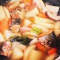 kisberry's cooksnap of when they made さば缶で★手間なしサバ大根.