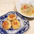 miwayon's cooksnap of when they made クリームチーズ入り、いももち.