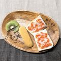 sAix59's cooksnap of when they made 幼児食に！人参チーズトースト.