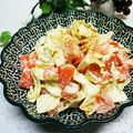 Dellaたん's cooksnap of when they made 丸ごとトマトとキャベツのごまドレサラダ.