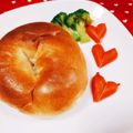 ふうはっちゃん's cooksnap of when they made キャラ弁 赤ウィンナーでcuteハート♡.
