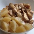 向日葵くっく's cooksnap of when they made とろとろ大根と柔らか鶏むね肉の煮込み.