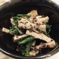 さっちん☆キッチン's cooksnap of when they made 春菊とちくわのごま和え*副菜お弁当にも.