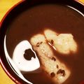 ellie21's cooksnap of when they made こしあんdeおしるこ☆.