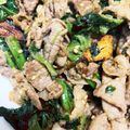 67luna's cooksnap of when they made 小松菜と牛肉のニンニク炒め❤️.