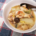 4児男子母さんの台所's cooksnap of when they made 手羽先と白菜の中華煮込み.