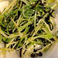 Yukamu0110's cooksnap of when they made 水菜と塩昆布の簡単サラダ.