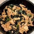 ホットcocoa's cooksnap of when they made 豚肉とわかめの炒め物.