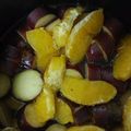 ゆふこLoves's cooksnap of when they made さつま芋とオレンジの甘露煮.
