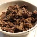 視力１．５'s cooksnap of when they made フライパンで簡単煮♪牛肉のしぐれ煮.