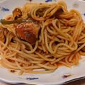 CAT♡CAT's cooksnap of when they made なすとピーマンのトマトソーススパゲッティ.