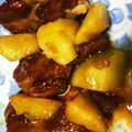 あんぱんママ's cooksnap of when they made 豚ヒレ肉とじゃがいもの甘酢炒め.