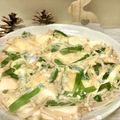 はらぺこしろうさぎ's cooksnap of when they made 豆腐とニラの玉子とじ.