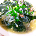 ユーロン's cooksnap of when they made わかめと卵の中華スープ⁂.