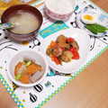 さるぱんだ's cooksnap of when they made 豚コマ団子と大根のオイスターソース炒め.
