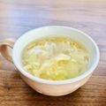 ねっちゃんっ's cooksnap of when they made 中途半端なキャベツで作る暖か卵スープ.
