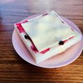 ねっちゃんっ's cooksnap of when they made スイーツ食ぱん✴︎ブルーベリーチーズ.