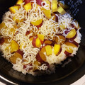てるみるふぃーゆ's cooksnap of when they made さつまいもとじゃこの炊き込みごはん.