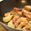 Lily maman's cooksnap of when they made 海老とジャガイモのエスニック炒め.