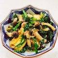 あっこ姉's cooksnap of when they made ほうれん草と厚揚げのめんたいバター炒め♡.