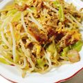 ふうはっちゃん's cooksnap of when they made お弁当！ハンバーグ野菜炒め.