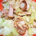 ミニートマト's cooksnap of when they made ベビーホタテとキャベツのバター醤油炒め.