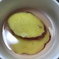 なつきよう's cooksnap of when they made レンジで超簡単＊薩摩芋のはちみつレモン煮.