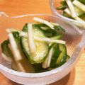ふたごママちゃん's cooksnap of when they made キュウリの即席柚子胡椒漬け.