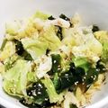 チェビス's cooksnap of when they made 簡単☆キャベツとわかめのナムル.