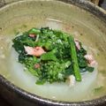 minimai's cooksnap of when they made 春大根の煮物〜菜の花と蟹のあんかけ〜.