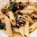 Nöööla♡'s cooksnap of when they made 簡単！ツナとほうれん草の和風パスタ.