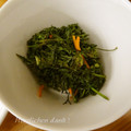 melmarilyn's cooksnap of when they made 人参の葉と茎のきんぴら.