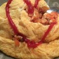 Ｃｒｉ's cooksnap of when they made 失敗なしのチキンライス＆オムライス♡.