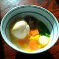 かす”お's cooksnap of when they made 【とくしま郷土料理】雑煮（白みそ）.