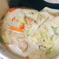 yurimiiii's cooksnap of when they made 鶏だんごと白菜のクリーム煮.