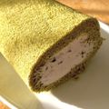 れもんらむね's cooksnap of when they made 抹茶のロールケーキ♪あずきクリーム♪.