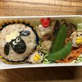 らてて's cooksnap of when they made 簡単！ひつじのショーンおにぎり☆キャラ弁.
