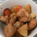 tomome's cooksnap of when they made カブと鶏肉のバター醤油炒め.