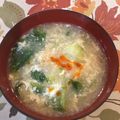 sachinchan's cooksnap of when they made 身体温まる【青梗菜と卵のとろみスープ】.