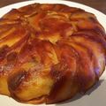 kuntanne's cooksnap of when they made ホットケーキミックス＆リンゴ＆炊飯器.