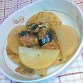 つつくみ's cooksnap of when they made 簡単すぎてごめんね♪サバ缶大根。.