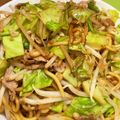 jinjin3218's cooksnap of when they made もやしシャキシャキ焼きそば　.
