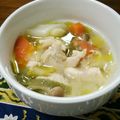 くりかあさん's cooksnap of when they made 冷蔵庫の野菜を活用！鶏むね肉の塩麹スープ.