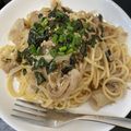 もももももに's cooksnap of when they made シーチキンの和風パスタ.