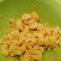 くらら♪☆'s cooksnap of when they made 【簡単】レンジで楽々♪スクランブルエッグ.