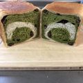 グリーンあっぷる's cooksnap of when they made ミニサイコロ食パン♡抹茶うずまき豆パン.