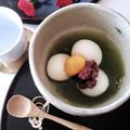 ⑅ℋ⑅'s cooksnap of when they made お抹茶ぜんざい.
